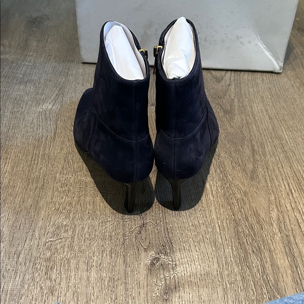 Veronica Beard Kelby Eclipse Blue Ankle Bootie NWT - Picture 4 of 7